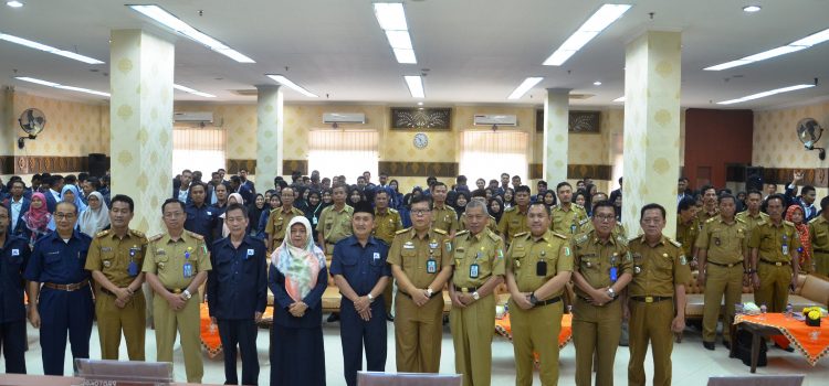 Pelepasan Mahasiswa Praktik Kerja Nyata Tahun 2019 di Kabupaten Pesawaran Lampung