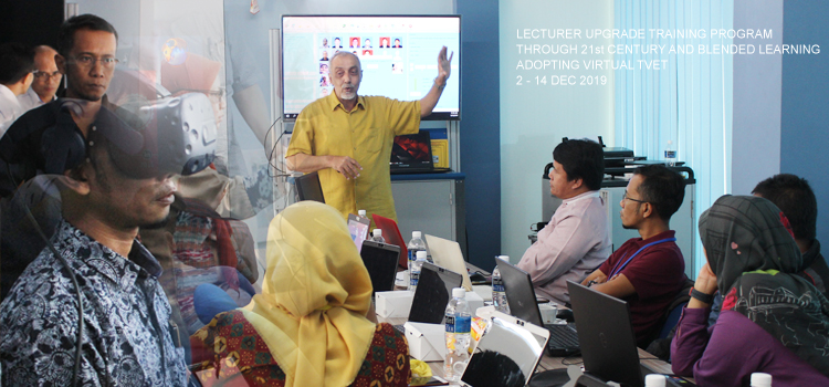 Dosen Politeknik Negeri Lampung ikuti Pelatihan Lecturer Upgrade Training Program Through 21st Century and Blended Learning Adopting Virtual TVET di Batam